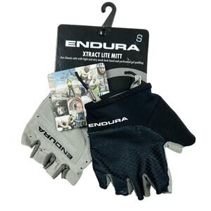 Endura Xtract Lite Mitt Cycling Fingerless Gloves‎ Bike Black Size S